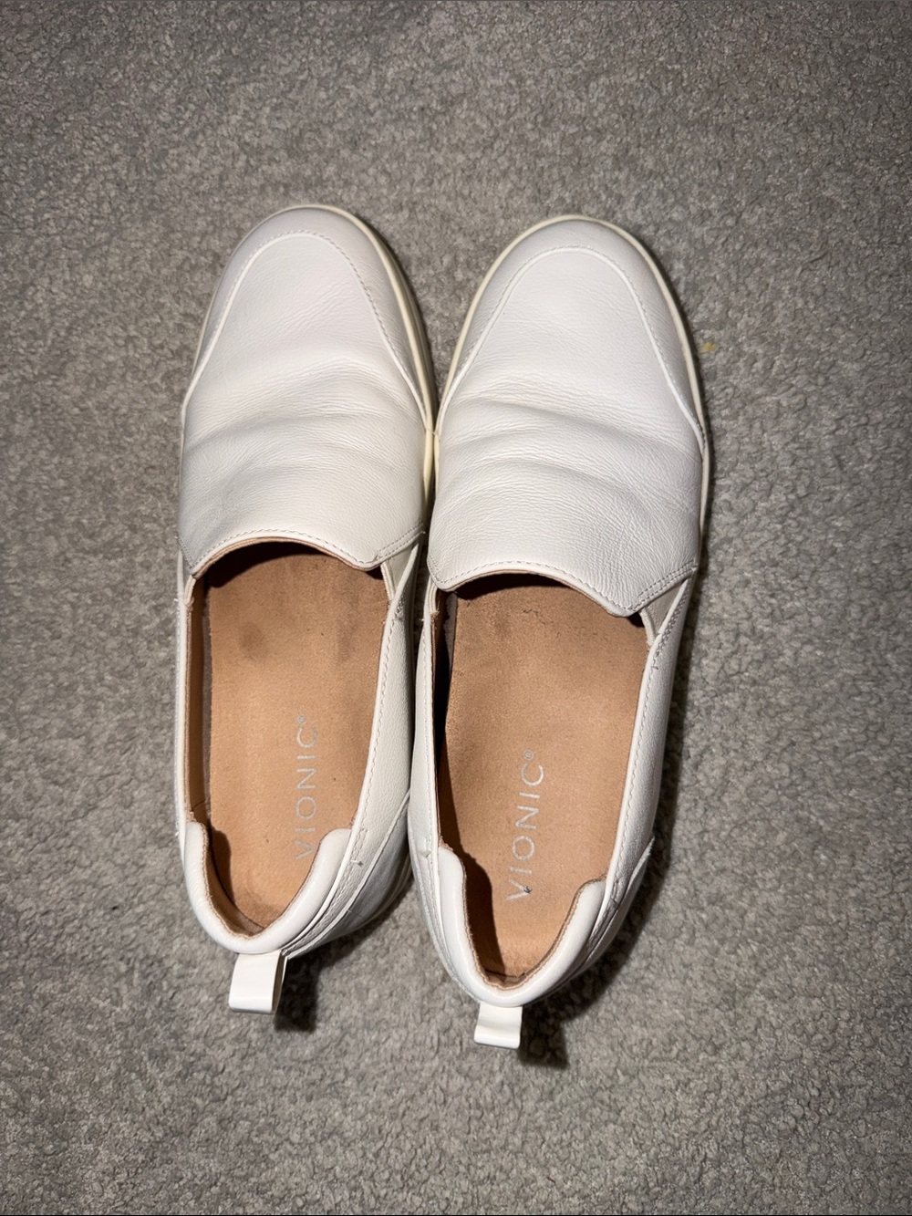 Vionic Penelope Slip On Sneakers White Size 8.5 - Picture 3 of 9
